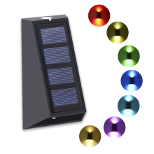 Solar Led Wireless Wall Light Decoration Garden Lamp